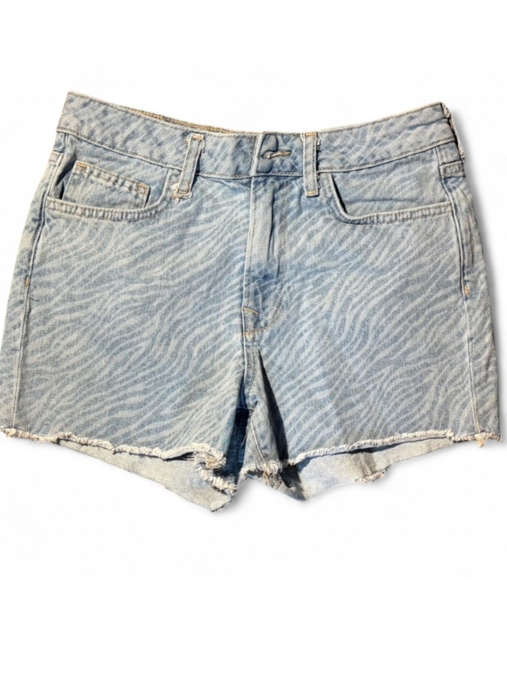 Denim Collection Light Wash Cutoff Shorts NWOT Size 8/10